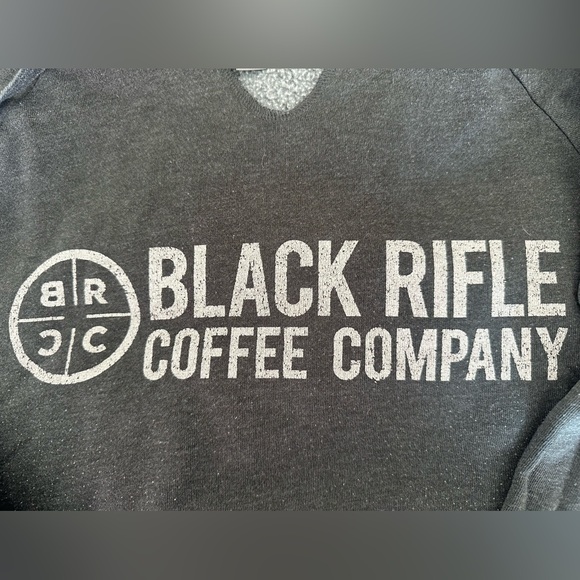 Black Rifle Coffee Company Pullover Charcoal Hoodie - Picture 5 of 5